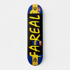 FA REAL JMT BARB 7 3/4" Skateboard Deck