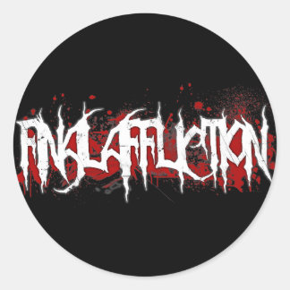 FA-sticker 1 Ronde Sticker