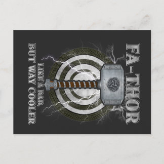 Fa-Thor Als Een Vader Maar Dan Way Koeler Vaderdag Briefkaart