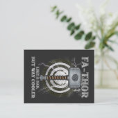 Fa-Thor Als Een Vader Maar Verreweg Koeler Vaderda Briefkaart (Staand voorkant)