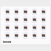 FA-trekwedstrijd Afbeelding (2) Ronde Sticker (Vel)