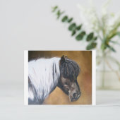 FAA-AfroPony Briefkaart (Staand voorkant)