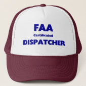FAA Certificated Dispatcher Trucker Pet (Voorkant)