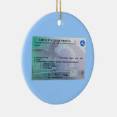 FAA Pilot Keramisch Ornament (Rechts)