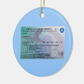 FAA Pilot Keramisch Ornament (Links)