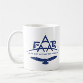 FAAAR Logo op Mok. Koffiemok (Links)