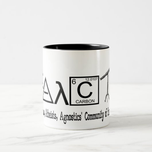 FAACT Atheïstische groepskist mok (Center)