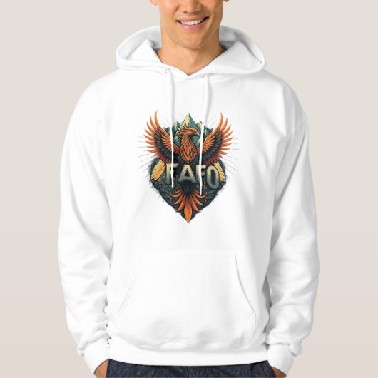 FAAFO Graphic Hoodie – Stijlvol en Edgy Design. (Voorkant)