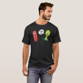 Faag je bacteriofaag t-shirt (Voorkant volledig)