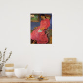 'Faaturuma (Melancholy)' - Paul Gauguin Print (Keuken)