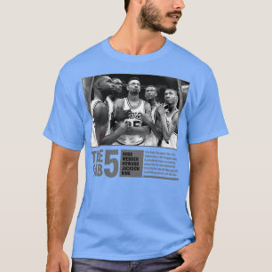 Fab 5 BW Retro T-shirt