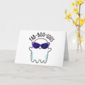 **FAB-BO-LOUS** HALLOEEN BESTEMD MET **U* KAART (Gele Bloem)