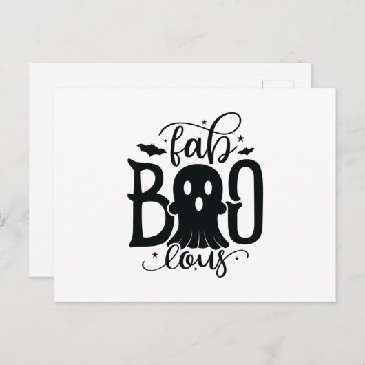Fab Boo Lous Briefkaart (Voorkant / Achterkant)