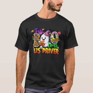 Fab Boo Lous Buschauffeur Grappige Geest Halloween T-shirt