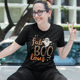 Fab Boo Lous Funny Halloween  T-shirt