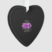 Fab Boo Lous Halloween Geest Ontwerp_1 Ornament (voorkant)