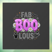 Fab Boo Lous Halloween Geest Ontwerp_1 Raamsticker (Vel 3)