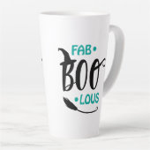 Fab-Boo-Lous Halloween Heksenbezemsteel Latte Mok (Rechterhoek)