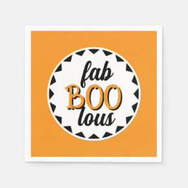 Fab Boo Lous Halloween Party Design Servet