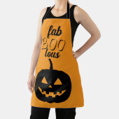 FAB BOO LOUS Halloween pumpkin Schort (Insitu)