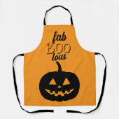 FAB BOO LOUS Halloween pumpkin Schort (Voorkant)