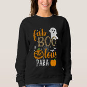 Fab Boo Lous Para Ghost Halloween Trui (Voorkant)