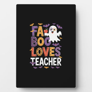 Fab Boo Lous Retro Halloween Fotoplaat