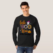 Fab Boo Lous Sped Teacher Leopard Spooky Halloween T-shirt (Voorkant volledig)