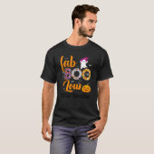 Fab Boo Lous Sped Teacher Leopard Spooky Halloween T-shirt (Voorkant volledig)