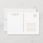 Fab Chartreuse 🤵 Trouwbudget voor een Bold & Styl Save The Date (Achterkant)