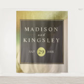 Fab Chartreuse 💚 Trouwfeest op een budget: stoer  Wandkleed (Voorkant)