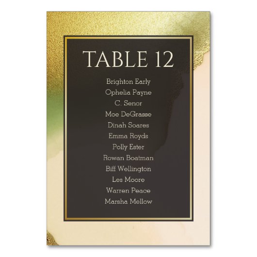 Fab Chartreuse 🤵 Vet & Stijlvol Budget Wedding Kaart (Achterkant)