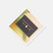 Fab Chartreuse 🤵 Vet & Stijlvol Budget Wedding Servet (Hoek)