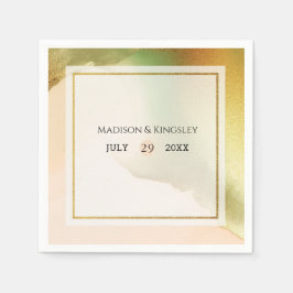 Fab Chartreuse 🤵 Vet & Stijlvol Budget Wedding Servet