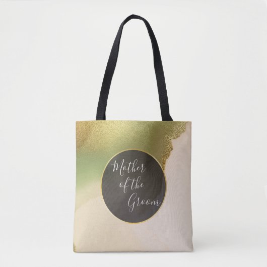 Fab Chartreuse 🤵 Vet & Stijlvol Budget Wedding Tote Bag (Voorkant)