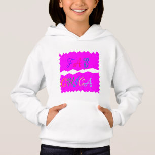 FAB CHICA LOGO meisjes ontwerpen roze en gekleurde