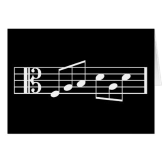 Fab Dad Music Note Vaderdag Card Alto Clef