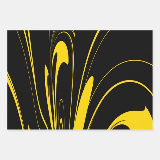 Fab Design Bumble Bee Colors Inpakpapier Vel (Voorkant)