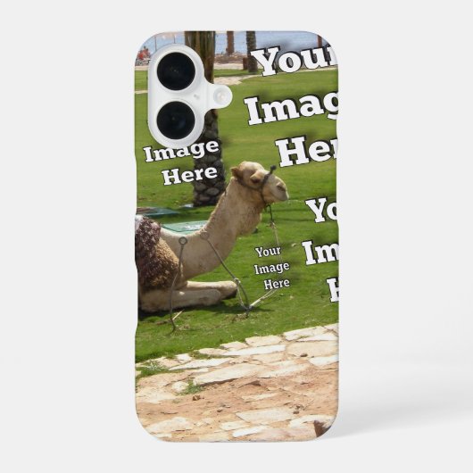 Fab Fun Vakantie Creëer Uw Eigen iPhone 16 Hoesje (Achterkant)