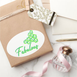 Fab Iz, als Fab Duz oval ticker Ovale Sticker