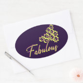 Fab Iz, als Fab Duz oval ticker Ovale Sticker (Envelop)