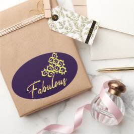 Fab Iz, als Fab Duz oval ticker Ovale Sticker