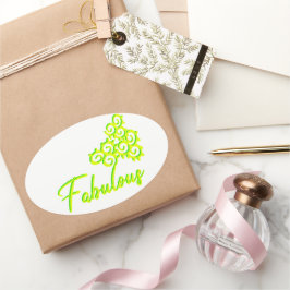 Fab Iz, als Fab Duz Ovale Sticker