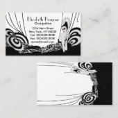 Fab Mode Bord - Visitekaartje Vintage (Voorkant / Achterkant)