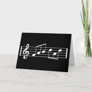 Fab papa muzieknoot verjaardag Kaart Treble Clef