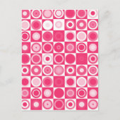 Fab Pink 60 Briefkaart (Voorkant)