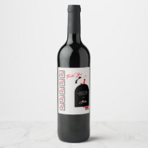 Fab Silhouette Glam Red Black Shoes Dankjewel