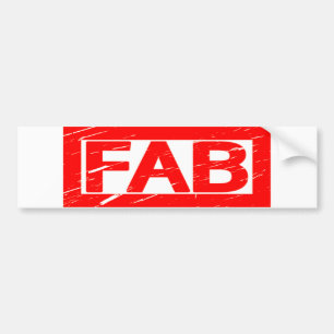 Fab Stamp Bumpersticker