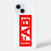 Fab Stamp Case-Mate iPhone Case (Achterkant)