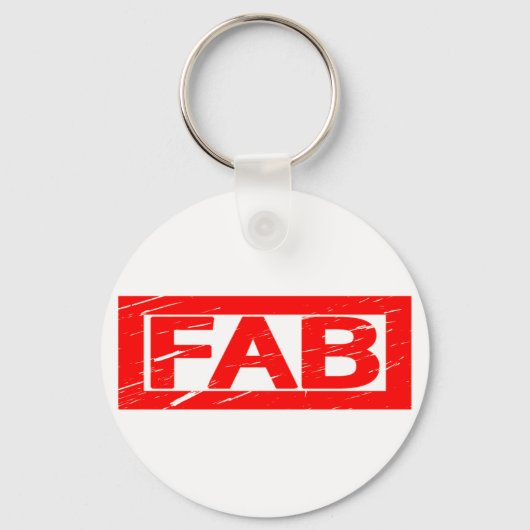 Fab Stamp Sleutelhanger (Voorkant)